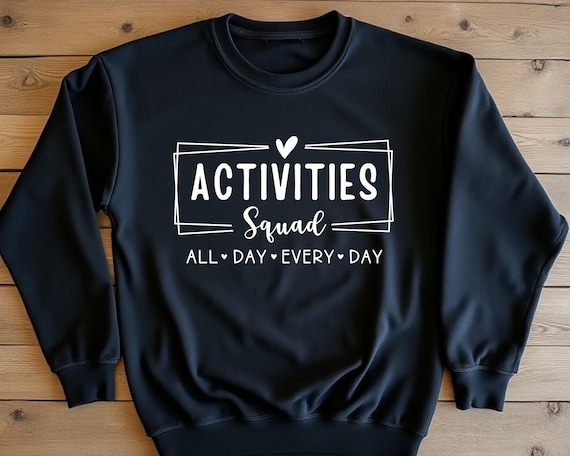 Activities Squad svg, Activity Director svg, Director svg, Director appreciation svg, Professional, Day Week, heart svg, activities