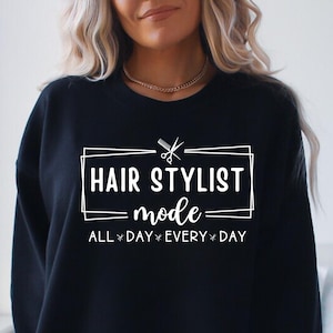 Hair Stylist Mode SVG PNG: Sassy Cosmetology Shirt Design (Digital Download)