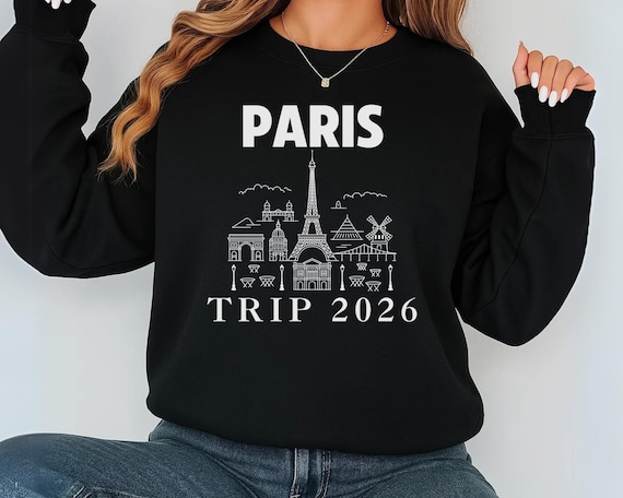 Paris Vacation 2026 SVG, Girls Trip to Paris svg, Paris Family Vacation Cut File, Paris Birthday Trip SVG, France Travel Clipart, Paris PNG
