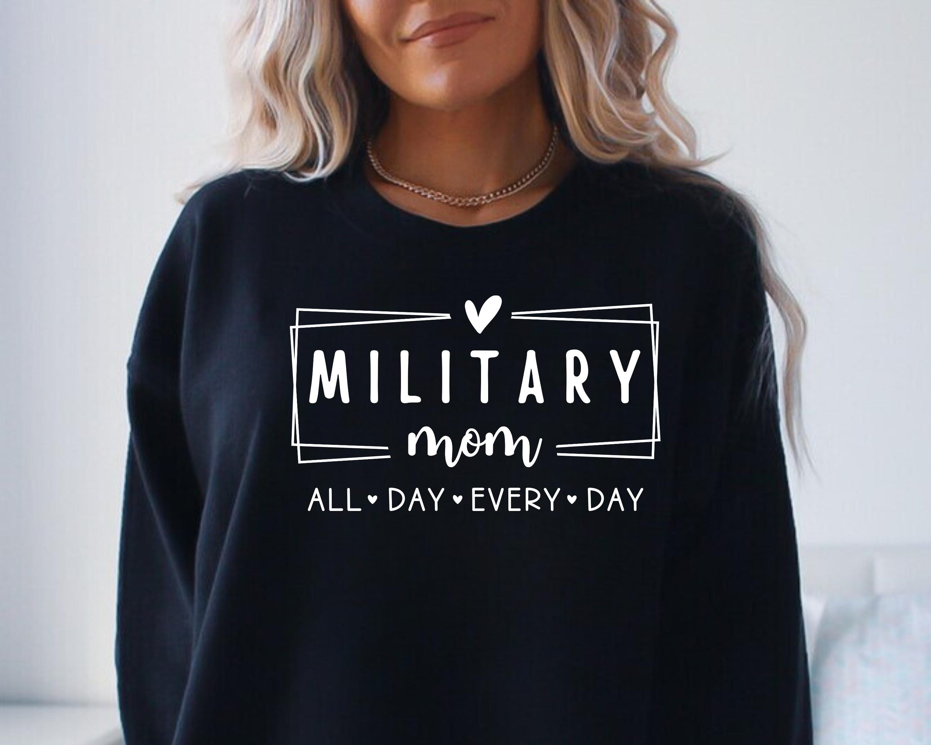 Military Mom SVG Bundle: Patriotic Army, Navy, Air Force (Digital Download)
