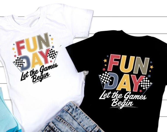 Fun Day SVG PNG: Teacher Shirt, Field Day Design (Digital Download)