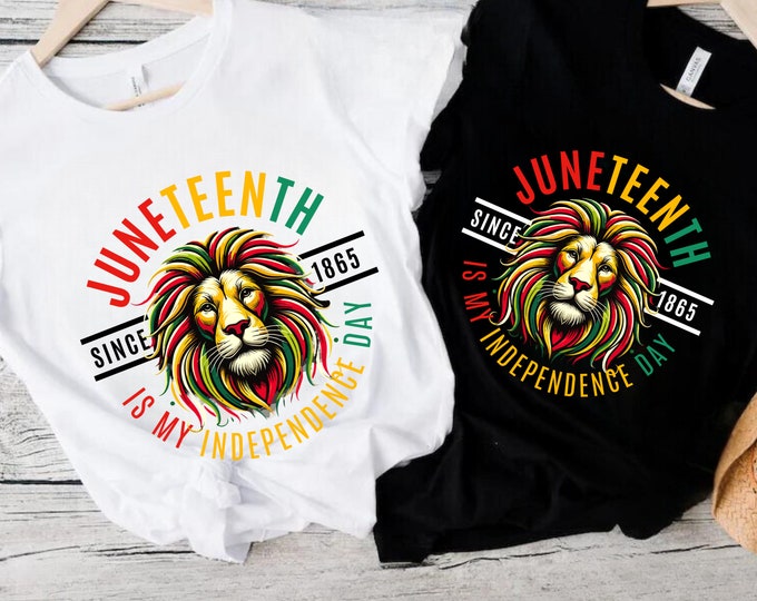 Juneteenth Lion 1865 SVG: Black History Design (Digital Download)