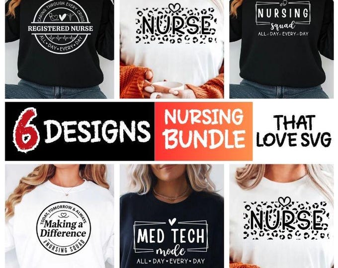 Nursing Design Bundle svg, Nurse Team svg, Nurse Life svg, Hospital Staff SVG, Funny Nurse SVG, Nursing Crew SVG, Nurse Cut File