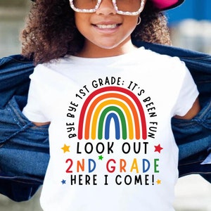 Bye Bye 1st Grade SVG PNG: End of School Teacher Design (Digital Download)