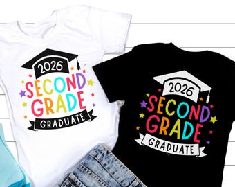 2nd Grade Graduation SVG: Class of 2025 Shirt Design (Digital Download