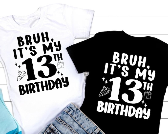 13 Official Teenager Svg, 13th Birthday Girl Svg, Official Teenager 13th Birthday Svg, Thirteen Years Old Girl Svg