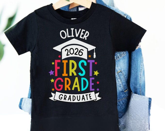 Custom 1st Grade Grad SVG PNG, Personalised 1st Grade Gradudation Svg, 1st Grade Svg, First Grade Svg, Last Day Of School Svg
