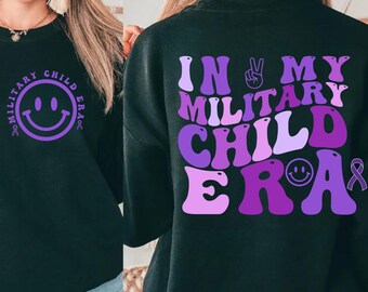 Military Child Month SVG PNG: Awareness Design (Digital Download)