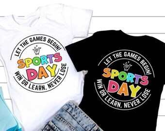 Sports Day 2025 SVG: School Game Day, Teacher Design (Digital Download)