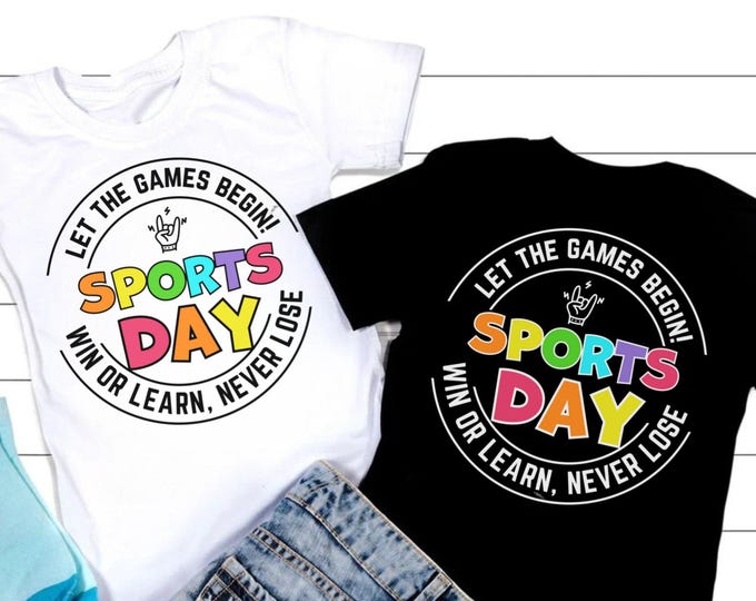 Sports Day 2025 SVG: School Game Day, Teacher Design (Digital Download)
