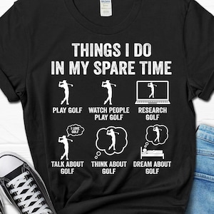 Golf Lover Shirt for Him, Golf T-shirt for Men, Golf Dad Gift for Men, Funny Golfer Gift, Golf Coach Tee, Golfing Men&#39;s Gifts from Wife