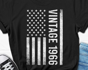 Vintage 1966 Shirt, 60th Birthday Dad Gift from Wife, Turning 60 T-Shirt for Him