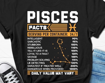 Pisces Girl Tshirt for Yoga Black Women Birthday Gifts