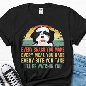 Shih Tzu Funny Shirt, I&#39;ll Be Watching You Shih Tzu Dog T-shirt, Shih Tzu Mom Shirt, Shih Tzu Dog Dad Shirt, Shih Tzu Lover Gift
