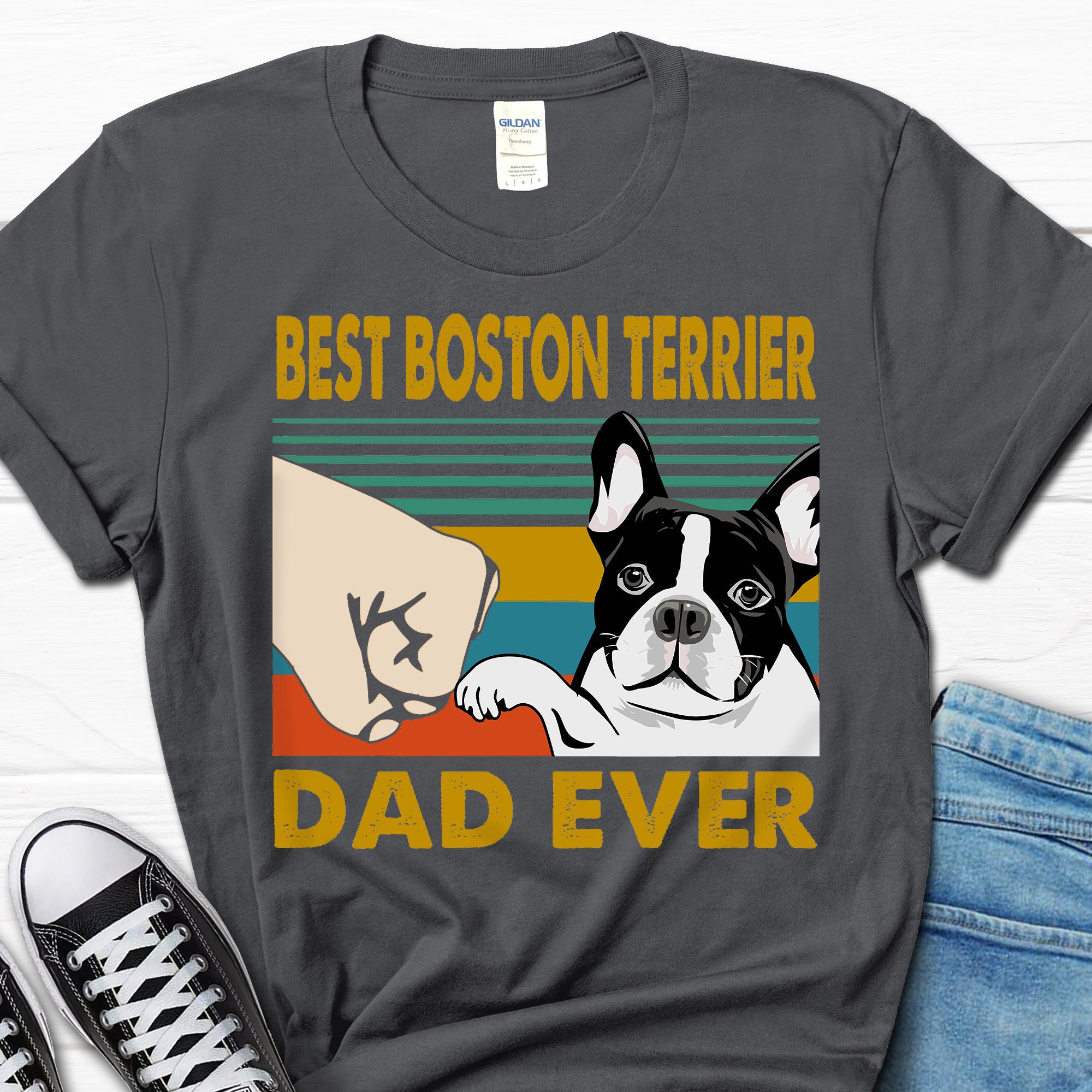Boston Terrier Dog T-Shirt Boston Terrier Dog T-Shirt