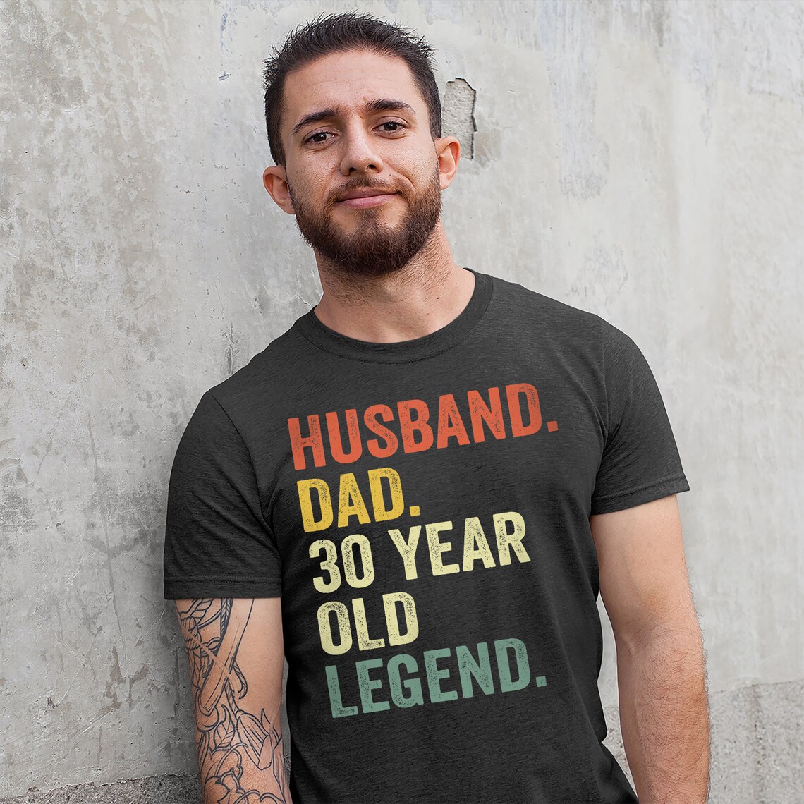 30th Birthday Gift for Men Husband Dad 30 Year Old Legend Etsy