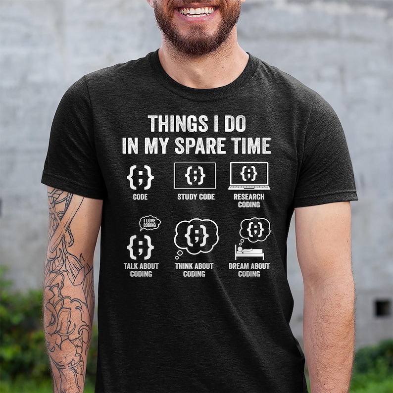 Coding Shirt for Him, Programmer T-shirt for Men, Dad Coding Lover Men ...