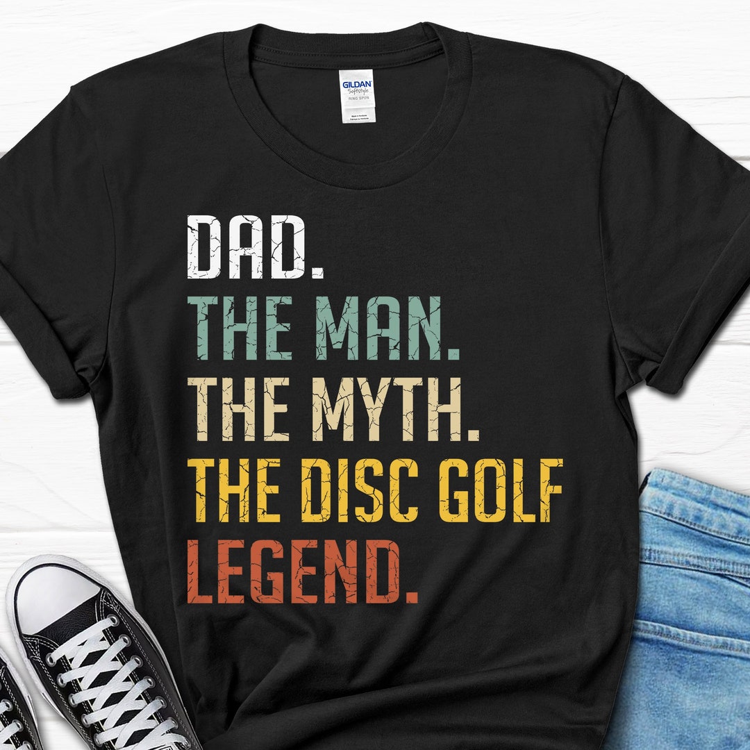 Husband Dad Disc Golf Legend Shirt, Disc Golf Player Gift, Funny Disc