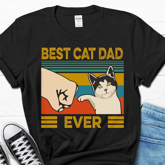 Mens Best Cat Dad Ever T-Shirt Pet Lover Gift Shirt Mens Best Cat Dad Ever T-Shirt Pet Lover Gift Shirt
