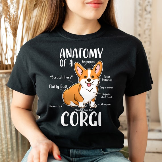Corgi Anatomy T-Shirt Corgi Anatomy T-Shirt