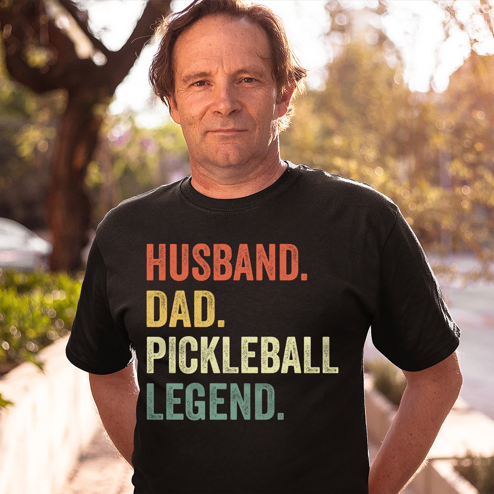 Husband Dad Pickleball Legend Shirt Pickleball Gift for Him Etsy