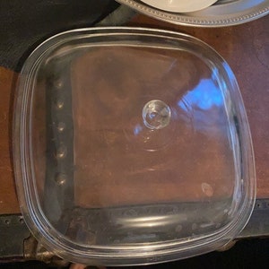 Vintage Corning Ware P-84-B 4 QT White Cornflower Pattern Baking Dish ...