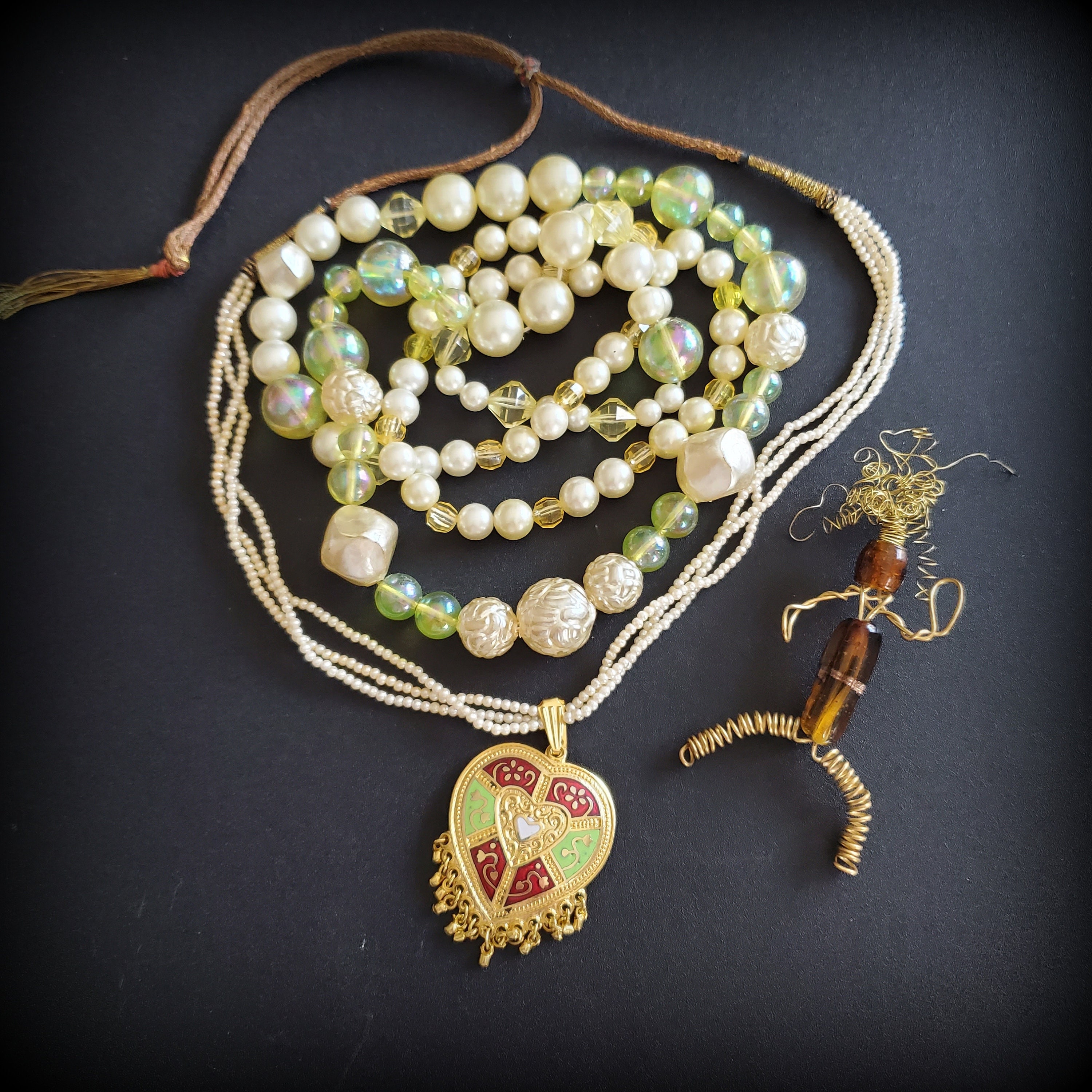 Vintage Jewelry Lot, Wearable Mixed Vintage to Now Jewelry Lot Etsy