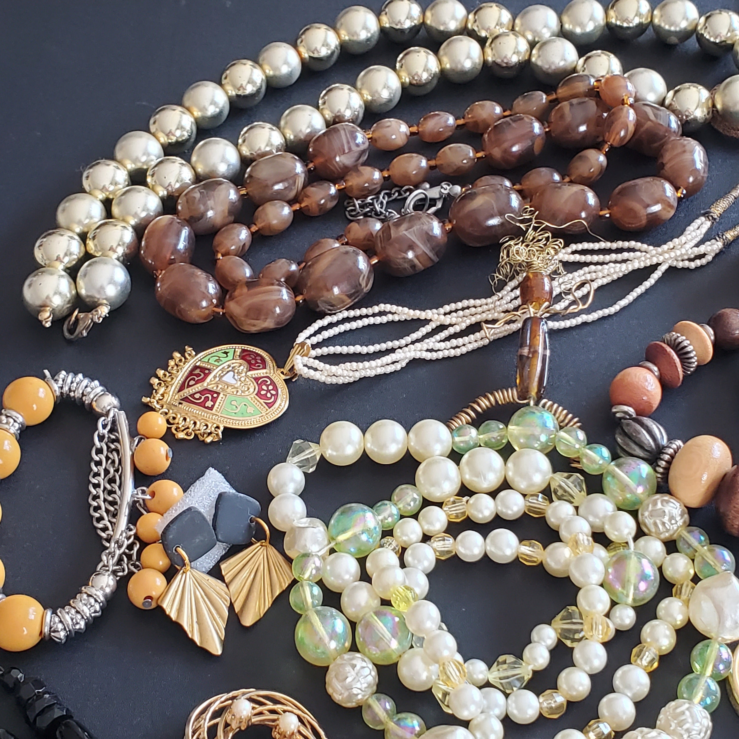 Vintage Jewelry Lot, Wearable Mixed Vintage to Now Jewelry Lot Etsy