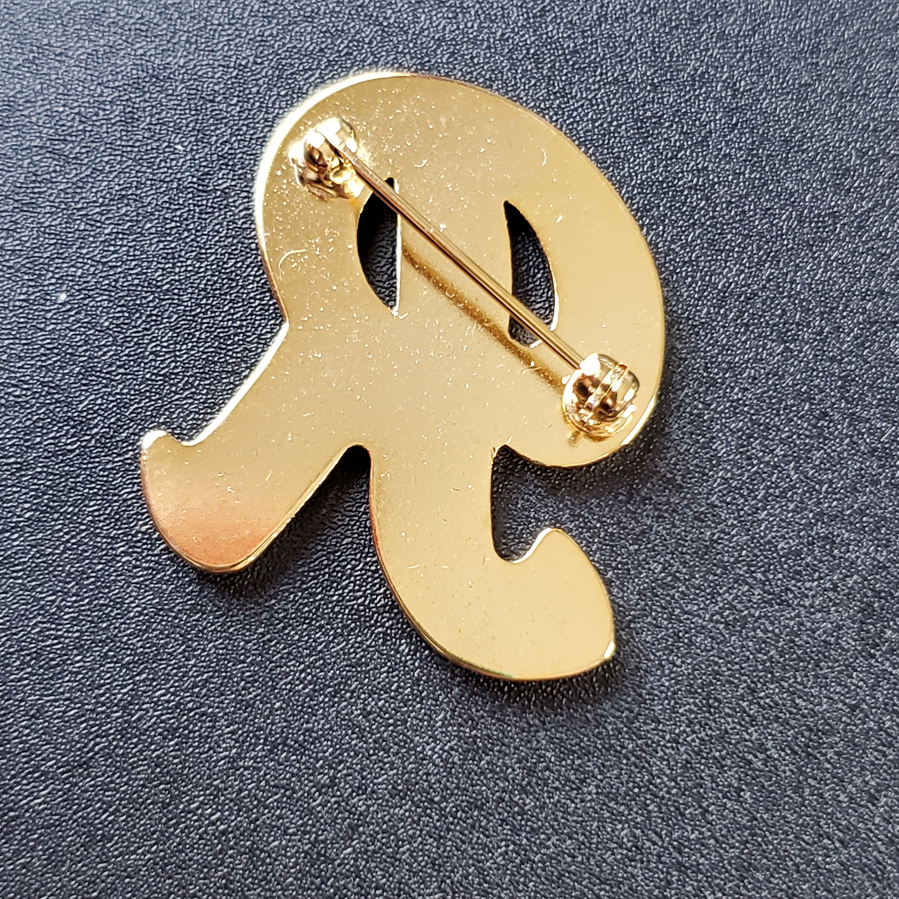 Letter R Brooch Monogram Initial Vintage Brooch Pin - Etsy