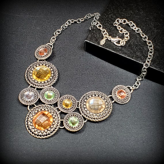 Vintage Premier Designs round link chain necklace… - image 1
