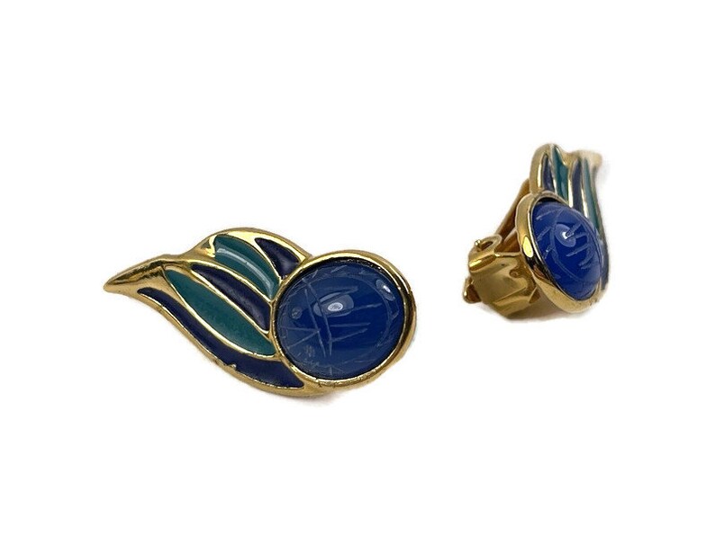Bague Vintage Franklin Mint 'Jewel Of The Nile' - Or Sur Argent - Style égyptien - OCCASION