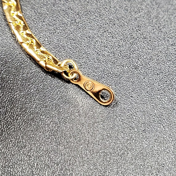Vintage Avon gold choker necklace - image 6