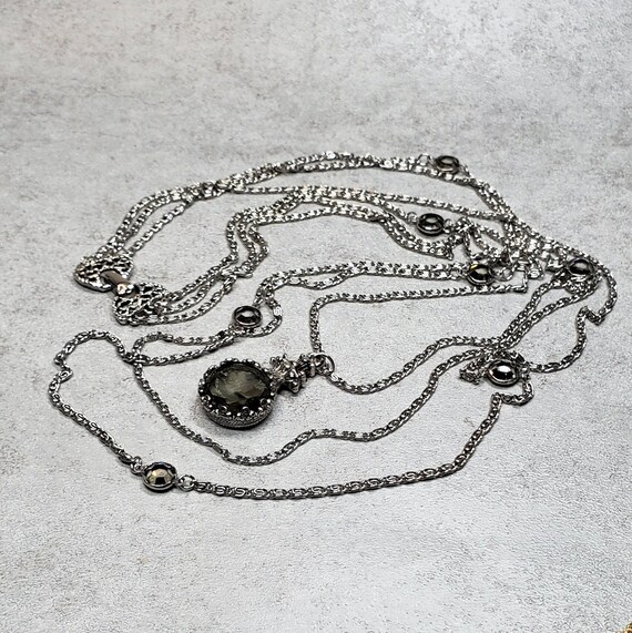 Vintage Goldette necklace Layer multi chain neckla