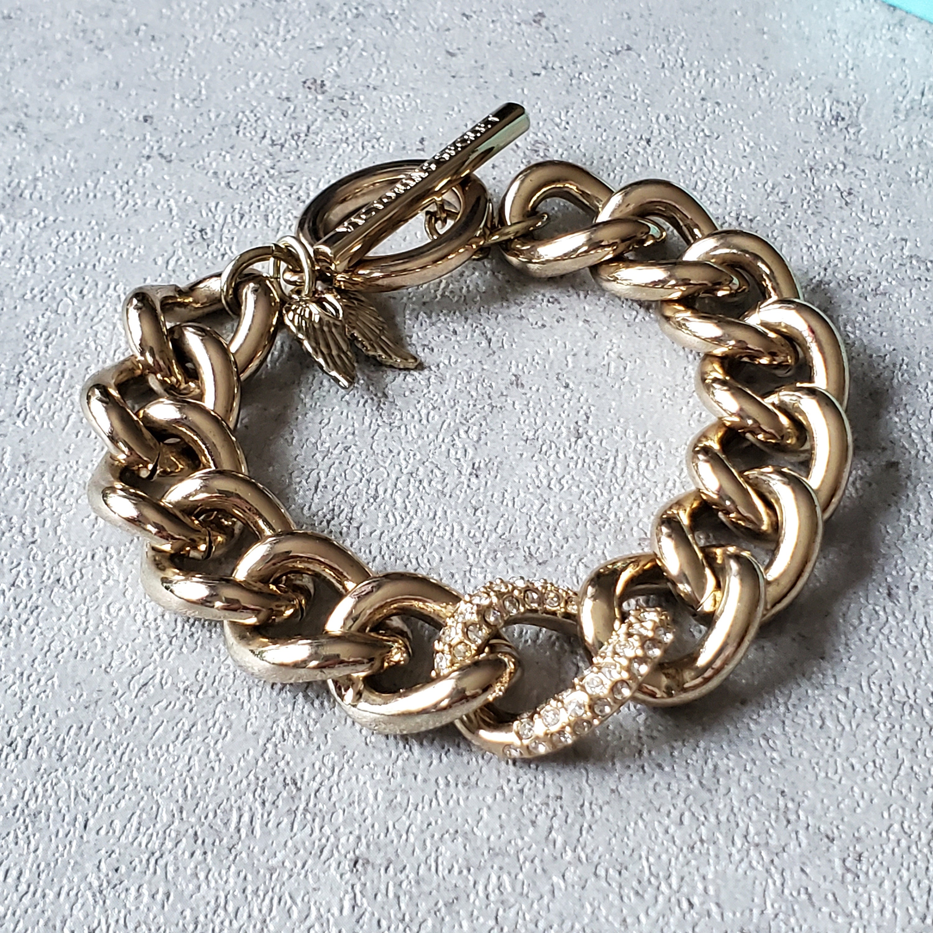 Angel Bracelet Victoria Secret Gold Chain Bracelet 8