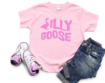 Lustiges Gänse-T-Shirt für Kleinkinder – Niedliches Kindershirt, witziges Kleinkind-T-Shirt, verspieltes Baby-Outfit, Geburtstagsgeschenk, Sommermode