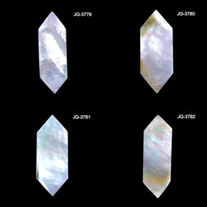 Mother Of Pearl Slice - Natural Mother Of Pearl Gemstone - High Quality Mother Of Pearl Stone, Flatback Mother Of Pearl Cabochon For Jewelry