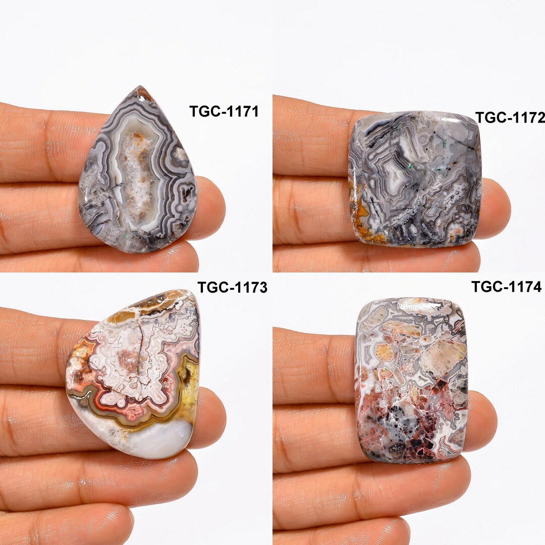 Rarest Crazy Lace Agate Crazy Lace Agate Gemstone Crazy Lace Agate Stone Flat Back Crazy Lace