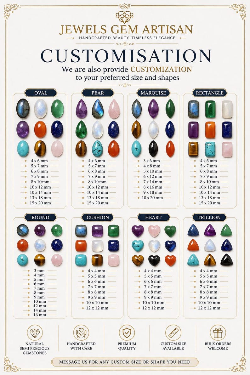 Piedra de coral fósil negro - Gema de coral fósil negro natural - Cabujón de coral fósil negro de base plana - Coral fósil negro para la fabricación de joyas imagen 6