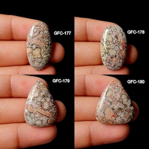 Alluring Leopard Skin Jasper Stone - High Quality Leopard Skin Jasper Gemstone - Leopard Skin Jasper Cabochon Leopard Skin Jasper Crystal