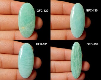 Elegant Amazonite Gemstone - Natural Amazonite Stone - High Quality Amazonite Gemstone - Amazonite Cabochon Amazonite Crystal Cabs