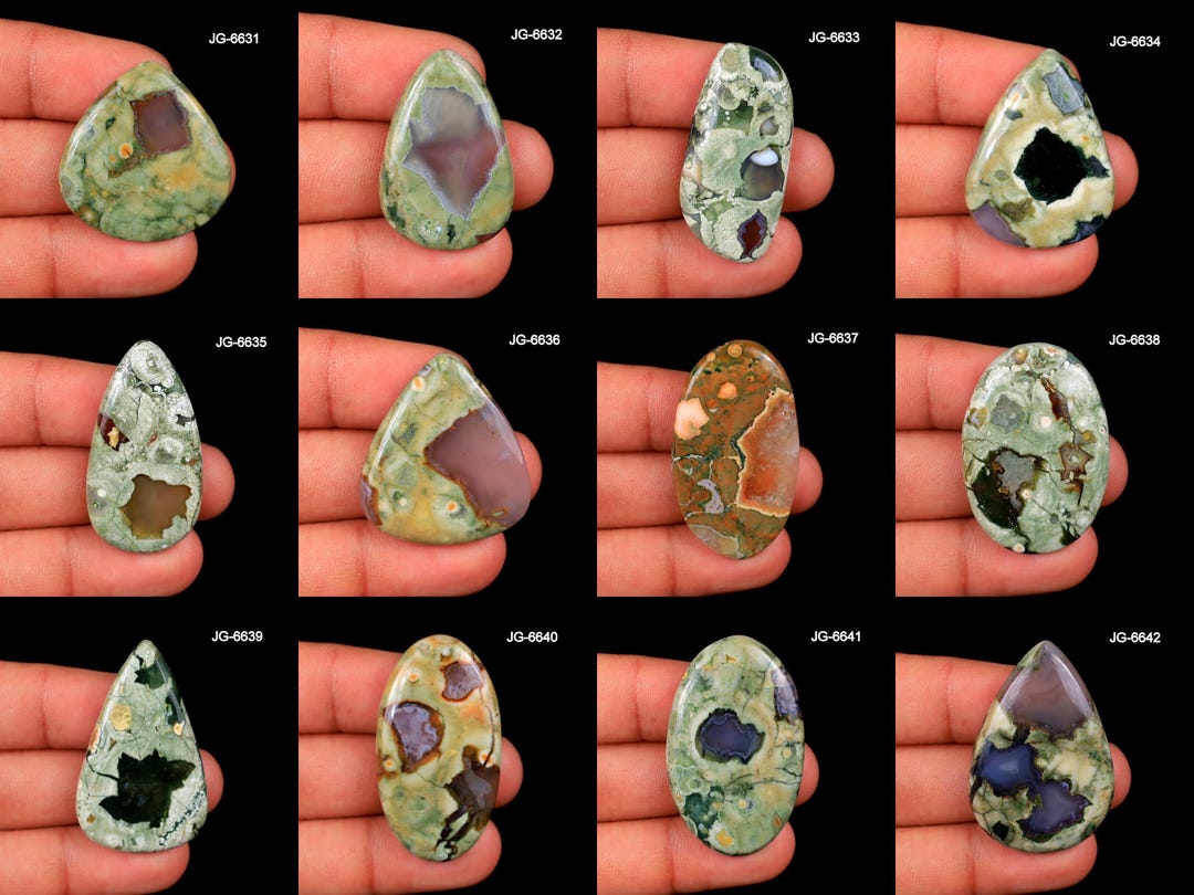 Pyroclastic Rhyolite Green Rhyolite Stone - Natural Green Rhyolite Gemstone - High Quality ...