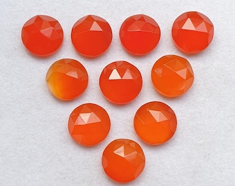 Corniola Striata - Filo Di Sfere Sfaccettate Da 4mm - Fili Di Pietre E Perline - Pietre Dure - Foto 2