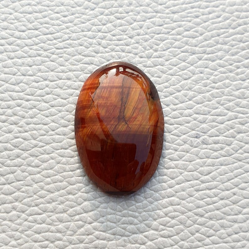 Amazing Red Tiger Eye Cabochon Gemstone Top Quality Natural Red Tiger Eye Loose Gemstone Gift For Her For Making Jewelry 31x21x6MM #AGR-90