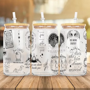 Acotar Tumbler, Sarah Maas Tumbler, Book Tok Tumbler, Court of Dreams, Book Lovers Tumbler, Bat Boy Tumbler, Gift for Book Lover,