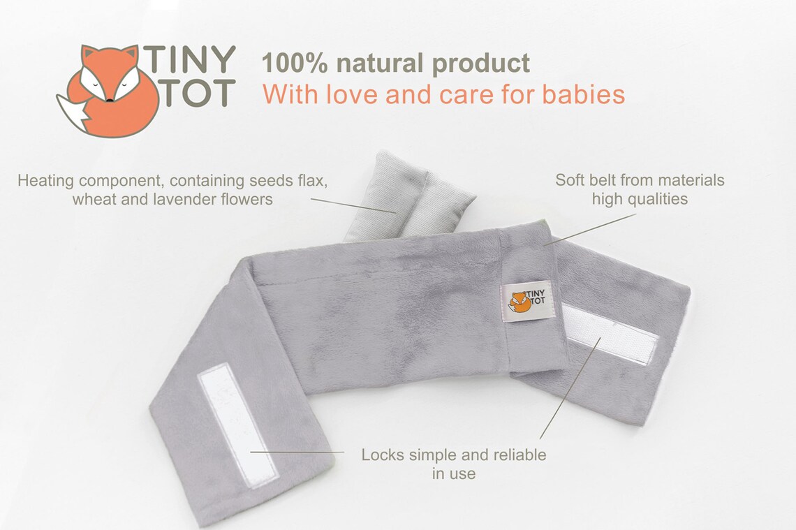 Baby colic relief painNewborn colic relief padMicrowave Heat Etsy