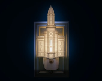 Cedar City Utah Temple Night Light (Plug-in, LED)