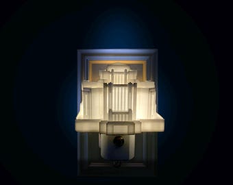 Cardston Alberta Canada Temple Night Light Decoration (Plug-in, LED)