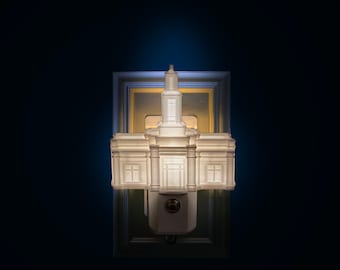Oklahoma City Temple Night Light (Plug-in, LED)