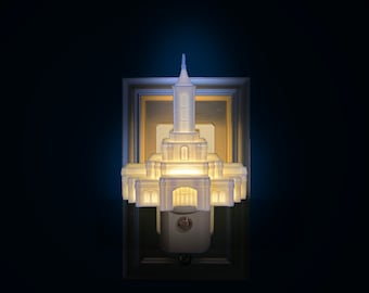 Moses Lake Washington Temple Night Light (Plug-in, LED)