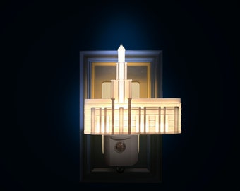 The Hague Netherlands Temple Night Light (Plug-in, LED)